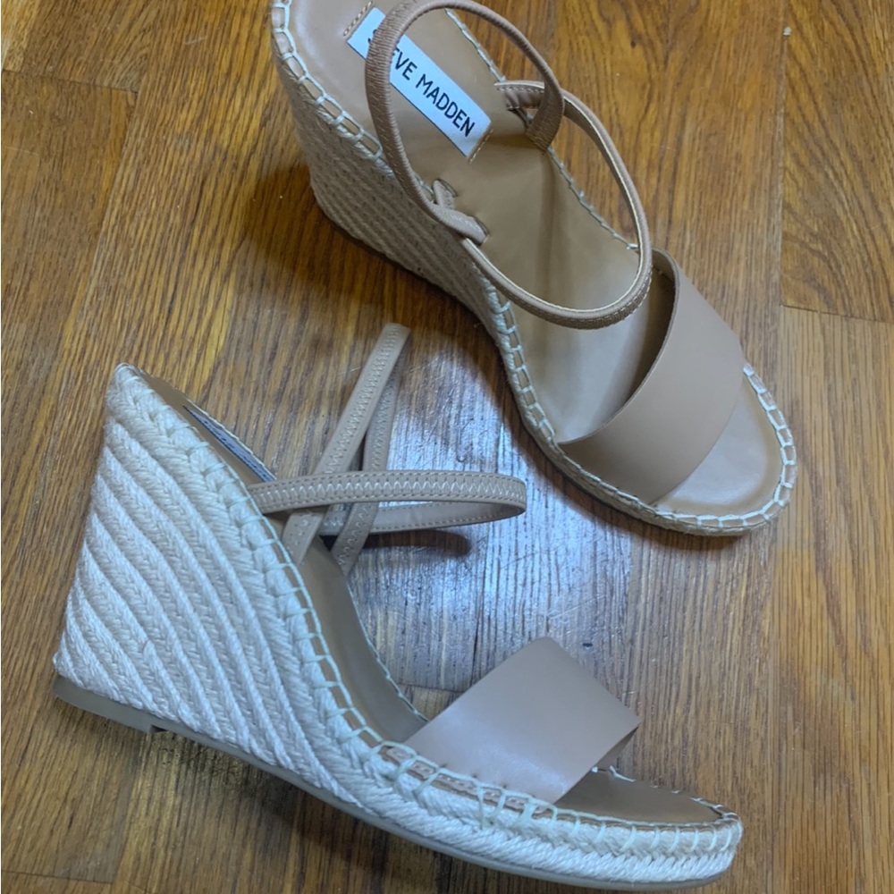 Steve Madden McKenzie Sandals Size 9.5 (fits like 8.5)